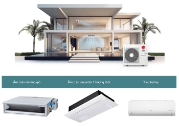 Điều hòa multi LG 1 chiều Inverter A3UQ30GFD0 30000Btu: Có đáng để đầu tư ?