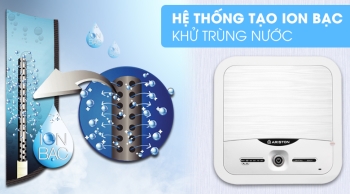 Ưu điểm của công nghệ ion bạc Ag+ trên máy nước nóng Ariston