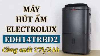 Review máy hút ẩm Electrolux EDH14TRBD2 về công suất, độ ồn và công nghệ tiện ích